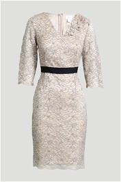 Banana Republic - Champagne Lace Style Dress