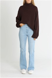 C&M Camilla and Marc Van Turtleneck Chocolate