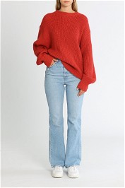 Camilla and Marc Nichols Knit Sweater Watermelon