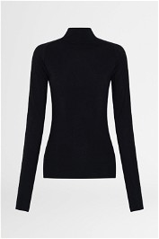 Camilla and Marc Verner Turtleneck Top Black