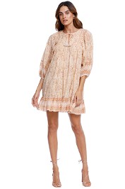 Cleobella	Magdalena Mini Dress Greece Print Multi