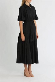 Hire Lockwood dress in black for evening events.