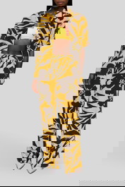 dress hire beach party Drawstring Trouser - Banana Palm