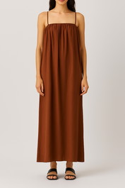 dress hire brunch camilla and marc Gathered Column Maxi Dress 