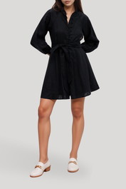 Dress Hire casual AERE Fit and Flare Mini Dress
