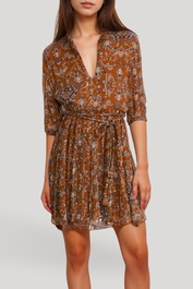 Dress hire date night Hannah Artwear Agatha Dress - Guilded Gold 