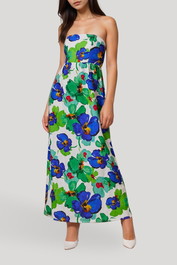 Dress Hire daytime event AERE Strapless Maxi Dress
