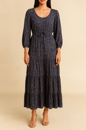 Dress Hire Daytime event Veronika Maine Snake Print Midi Dress