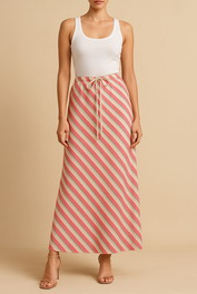 Dress Hire resort aston studio BEAH SKIRT IN ARISA STRIPE