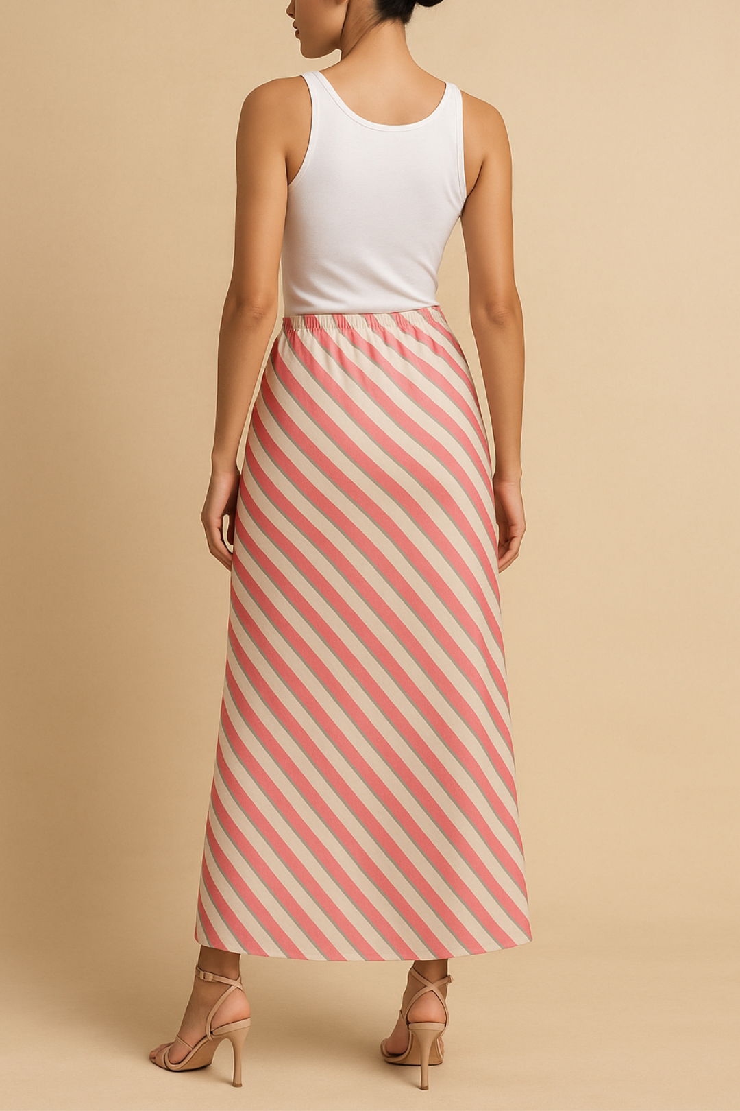 Dress Hire resort aston studio BEAH SKIRT IN ARISA STRIPE