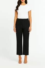 Dress Hire work function CUE Lurex Holographic Satin Stripe Pants