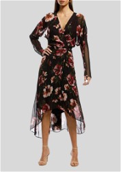 Ginger and Smart - Fragment Wrap Dress