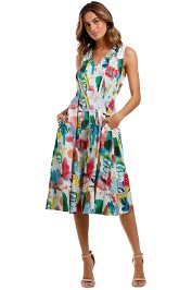 Gorman Shadow Pattern Dress