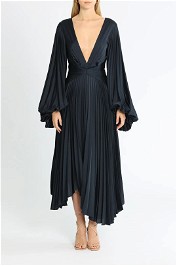 Hire Palms dress in navy for wedding guests.