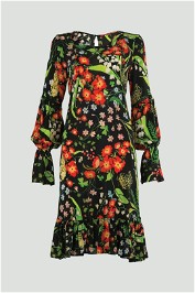 Coop by Trelise Cooper - Into the Woods Long Sleeve Dress in Multi