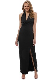 Keepsake the Label - Hold Back Gown - Black - Front