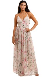 Keepsake the Label Nobody Jumpsuit Oatmeal Gardenia Backless