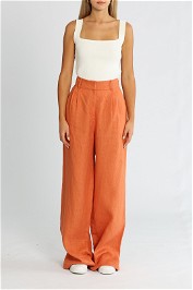 LEO LIN The Faun High Waisted Pants Amber
