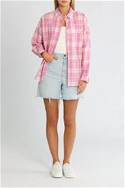 LMND Chiara Shirt Pink Check