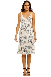 Lover-Wild-Cat-Silk-Dress-Print-Front