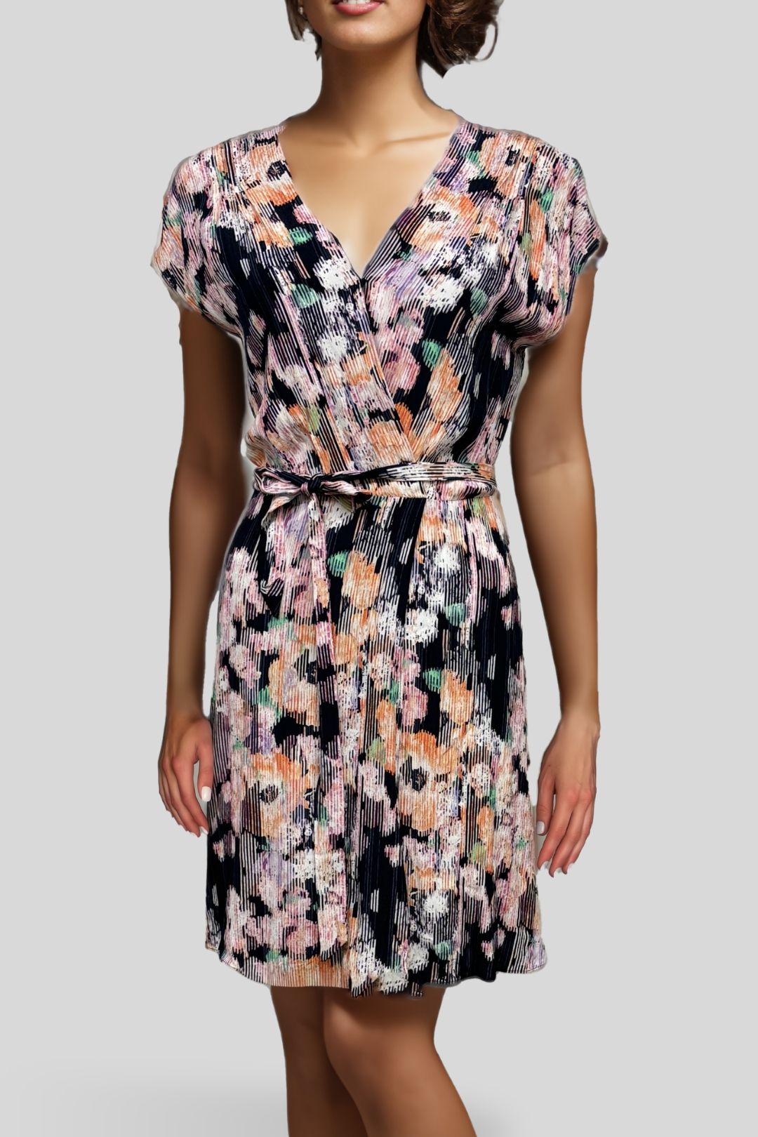 Marcs Patterned Belted Dress