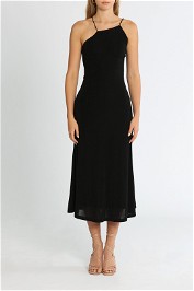 Misha Maple Dress Black