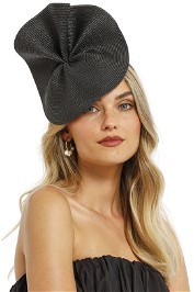 Morgan and Taylor Zaria Fascinator Black