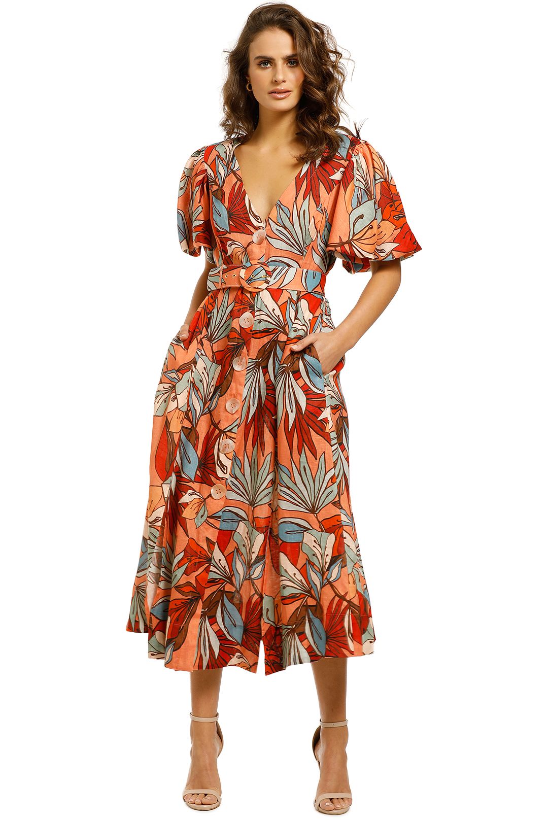 Nicholas - Troy Dress Tarama Deco Floral