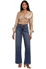 Nicholas Amber Top Shell ruched