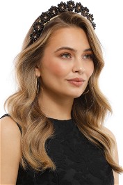 Olga Berg - Amara Headband - Black - Product