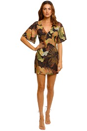 Pasduchas Botanist Mini Dress tropical