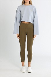 PE NATION Reset Sweater Gray Dawn