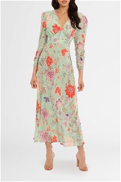 Rixo London Selma Midi Dress Floral