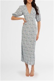 Rixo London Steph Midi Dress Floral