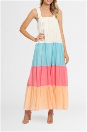 Steele Lottie Dress colour block 