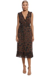 Stevie May - Monarch Midi Dress - Print - Front